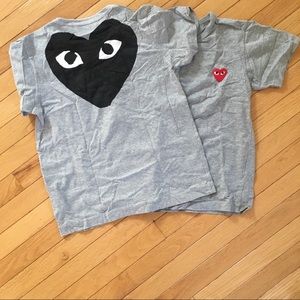 Comme des garcons play t shirt